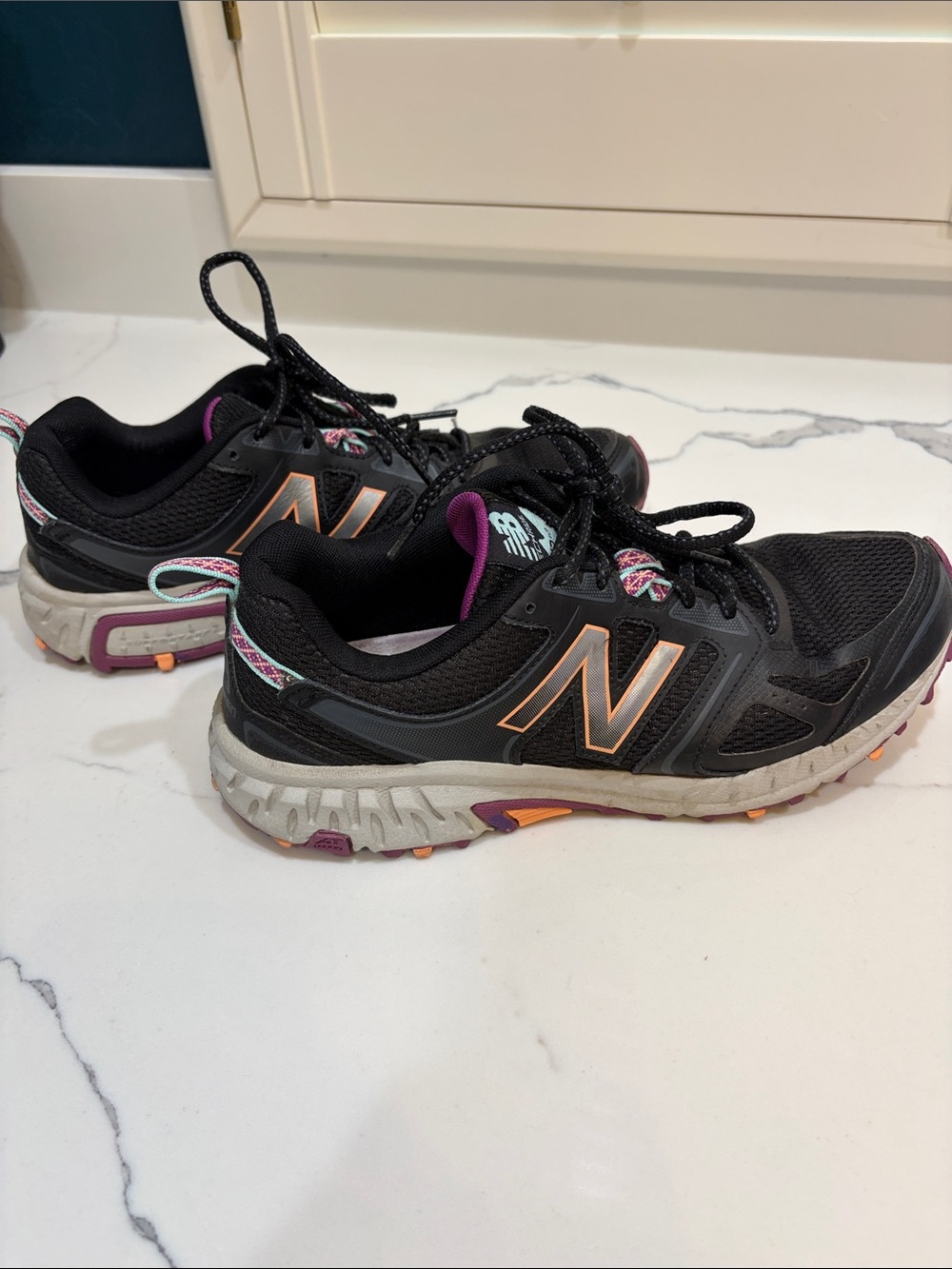 New Balance 412 black running shoes